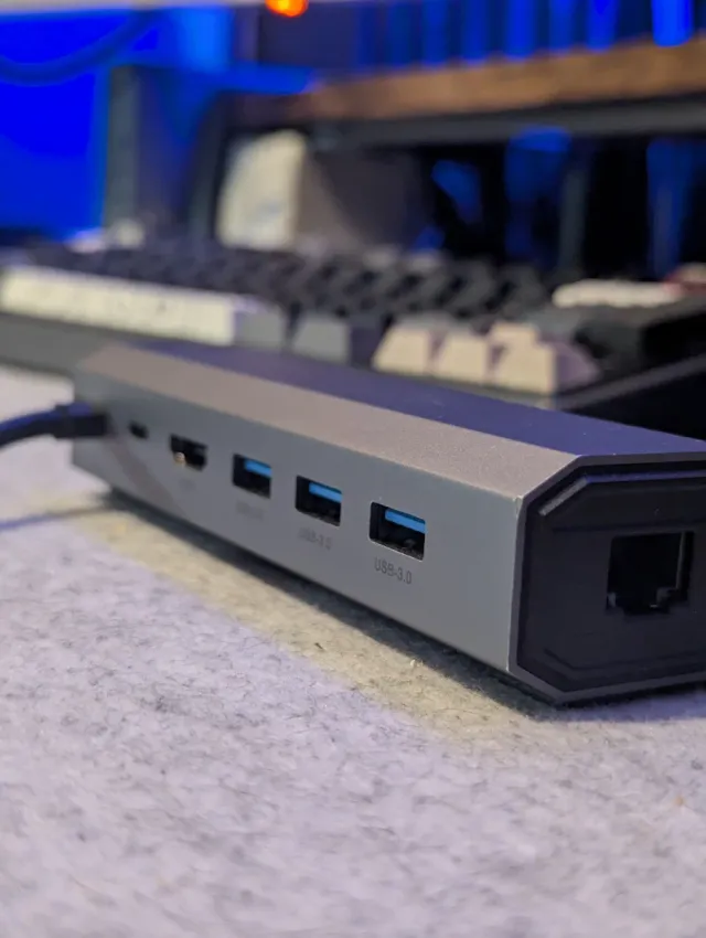 Base/Dock JSAUX para Steam Deck legión go Rog Ally