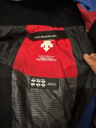 Chaqueta esquí Descente hombre azul