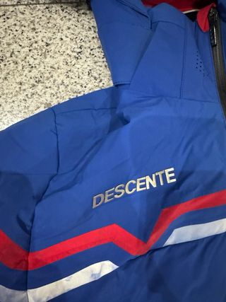 Chaqueta esquí Descente hombre azul