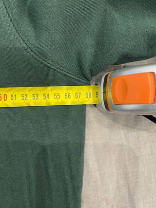 Sudadera Levi's verde con capucha