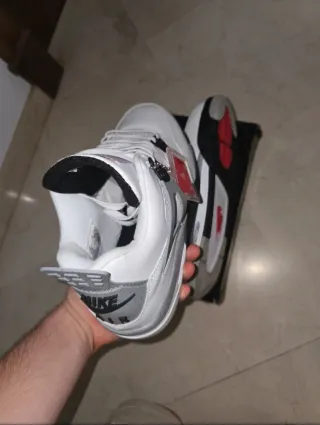 Nike Air Jordan Retro 4 White Cement