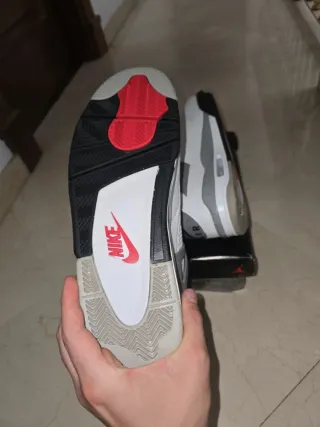 Nike Air Jordan Retro 4 White Cement