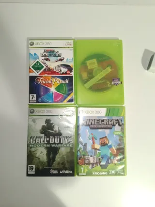 Pack 5 Juegos Xbox 360: Call of Duty, Minecraft, T