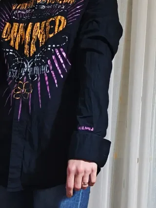 Camicia donna GURU nera