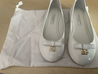 Dolce & Gabbana Ballerine Bianche numero 29 bimba
