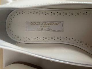 Dolce & Gabbana Ballerine Bianche numero 29 bimba