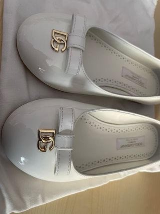 Dolce & Gabbana Ballerine Bianche numero 29 bimba