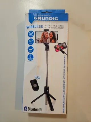 Palo Selfie Grundig Bluetooth Trípode