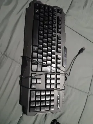 Teclado Gamer Mars Gaming Negro