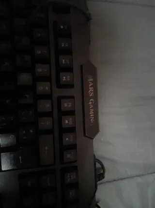 Teclado Gamer Mars Gaming Negro