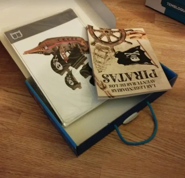 Puzzle 3D Barco Pirata con Libro de Aventuras