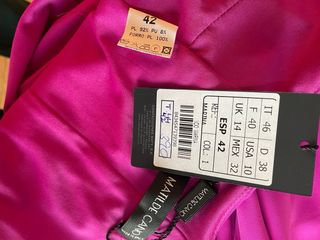 Vestido Matilde Cano Talla 42 Nuevo con etiqueta