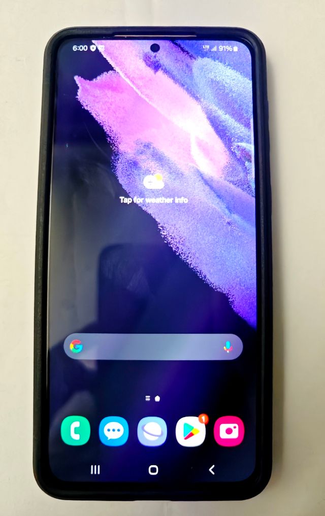 Samsung S21+ Dorado/Purpura