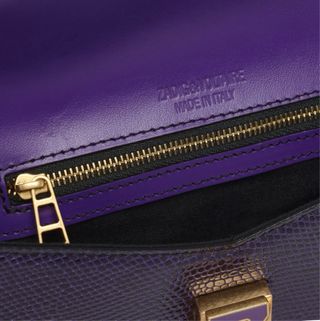 Bolso Zadig & Voltaire Morado y Dorado