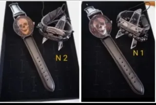 Reloj Calavera con Pulsera