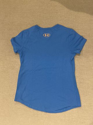 T-shirt Under Armour Criança YXS Azul