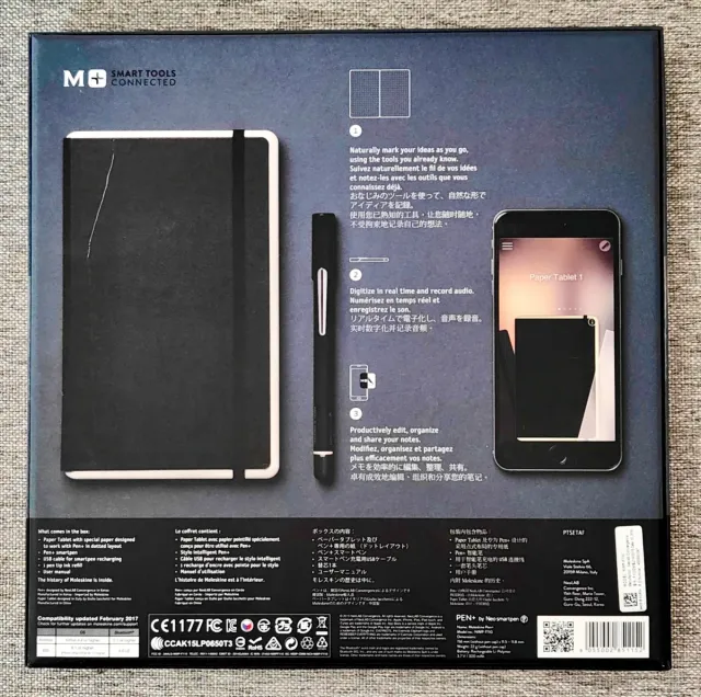 Moleskine Smart Writing Set - Paper Tablet y Pen+