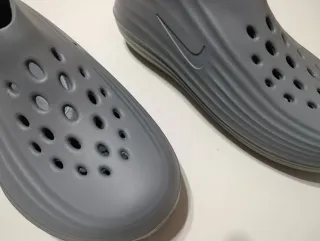 zuecos Nike Grises reactx Rejuven8 smoke grey