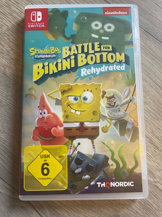 Bob Esponja: Battle for Bikini Bottom Rehydrated S