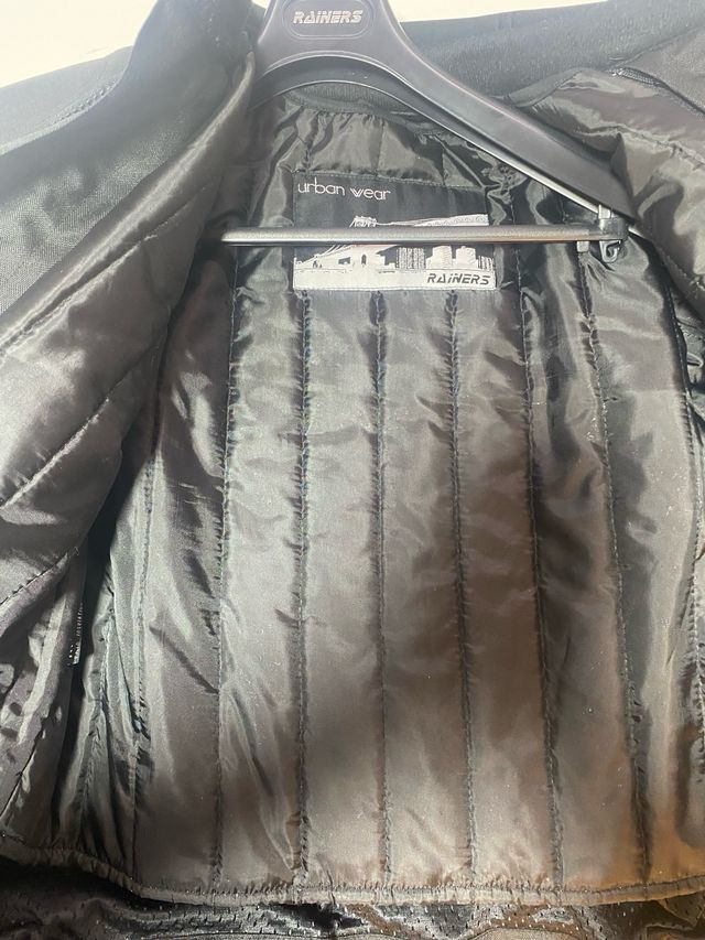 Chaqueta Rainers Hombre Negra Talla XL