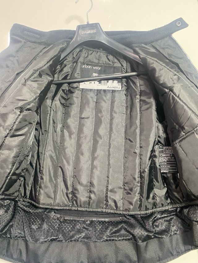 Chaqueta Rainers Hombre Negra Talla XL