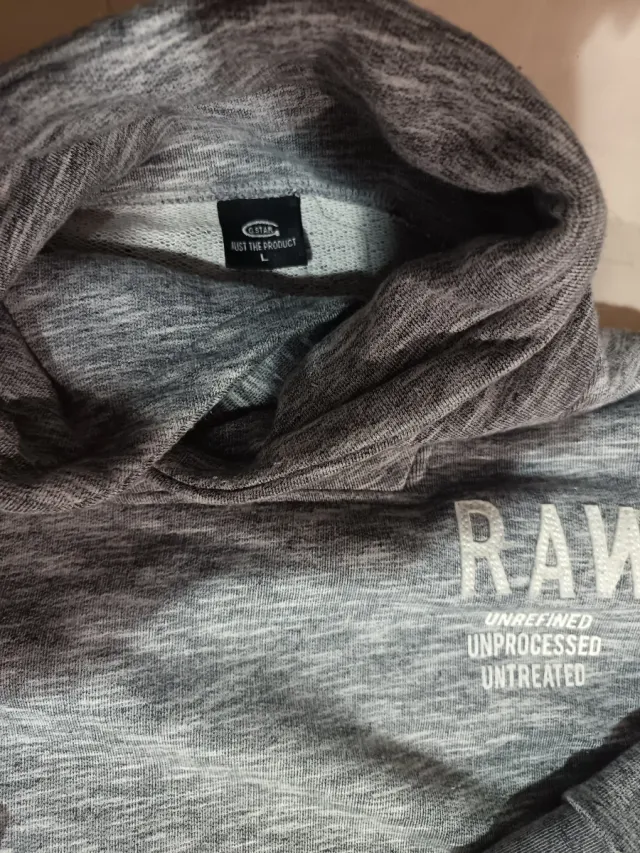 Jersey G-Star RAW Gris Talla L