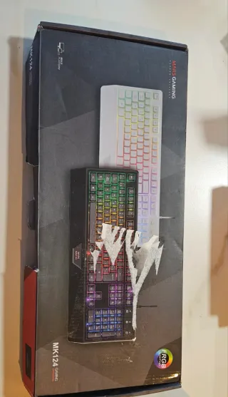 Teclado Mars Gaming MK124 RGB