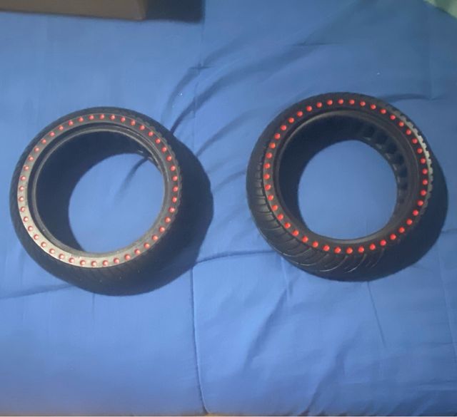 2 Neumáticos antipinchazo patinete eléctrico