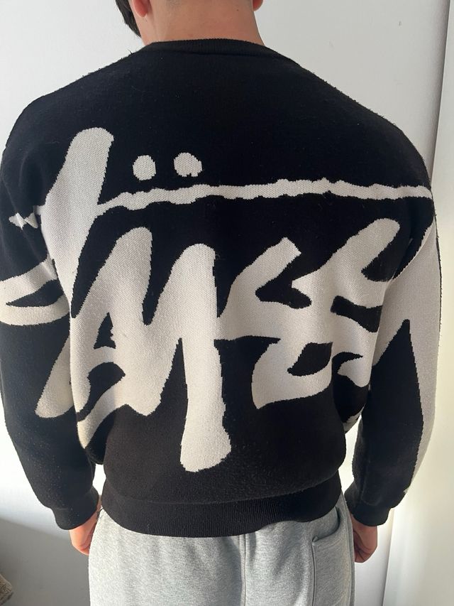 Jersey Stussy STOCK Negro Talla M Nuevo