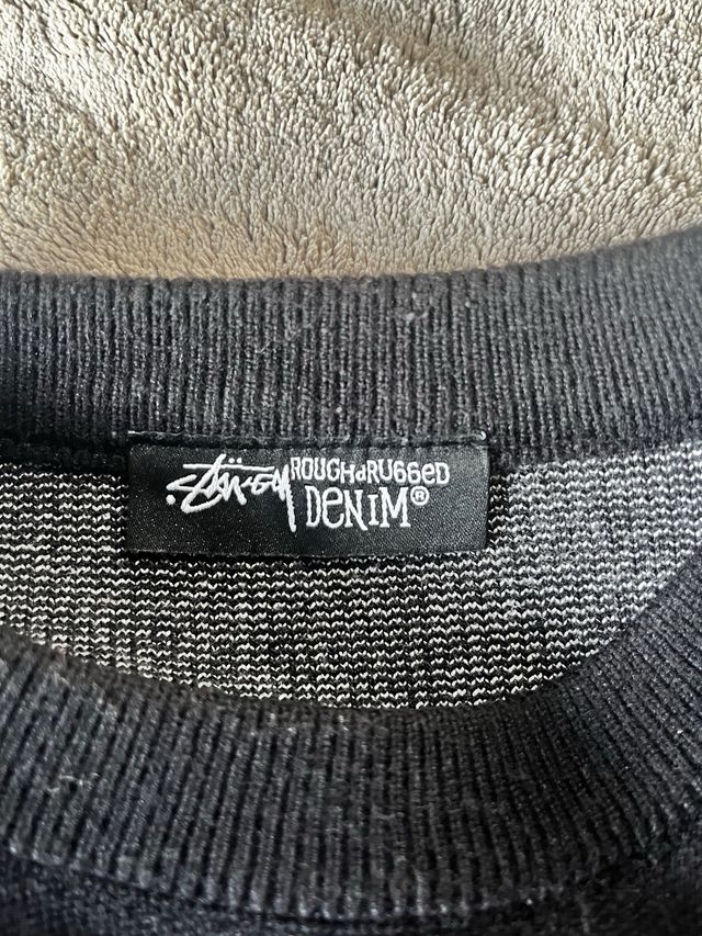 Jersey Stussy STOCK Negro Talla M Nuevo