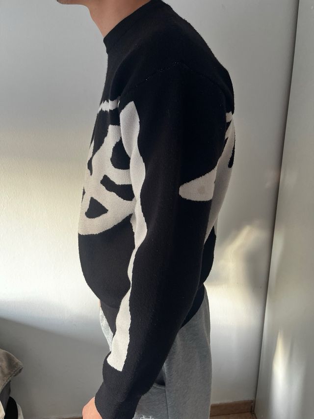 Jersey Stussy STOCK Negro Talla M Nuevo