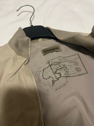 Giacca Napapijri Beige/Grigia