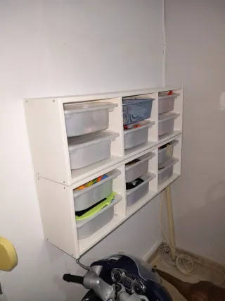 Mueble Almacenaje IKEA Blanco