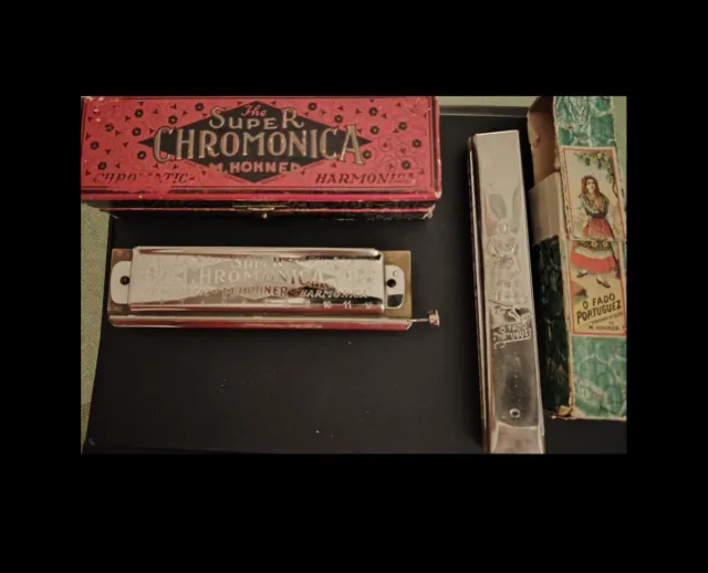 Lote Armónica Hohner model 270 y fado portugues