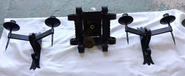 Lámpara con apliques