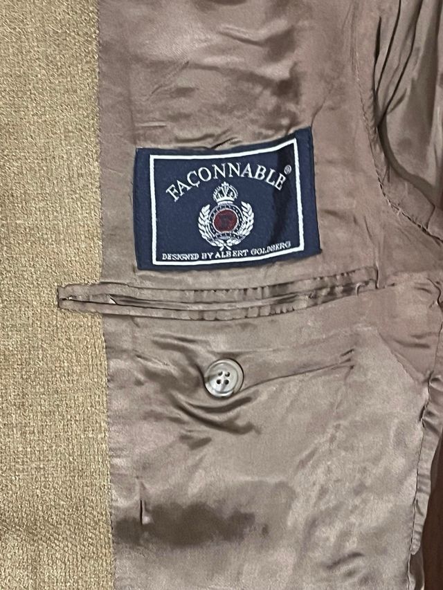 Americana / Chaqueta Marrón Verde