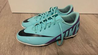 Botas de fútbol Nike niño azul