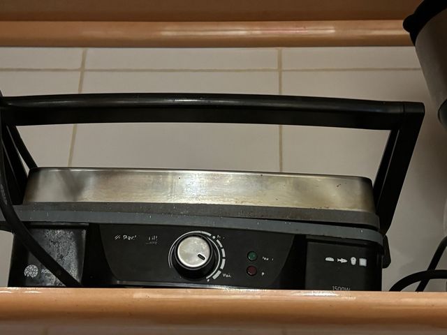 Plancha Grill Eléctrica 1500W