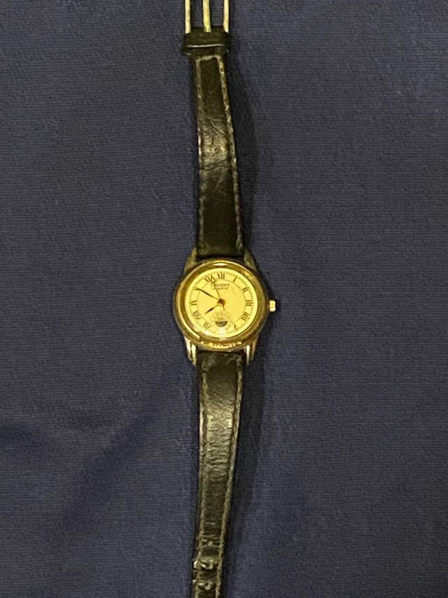 Reloj Orient Clásico Correa Negra