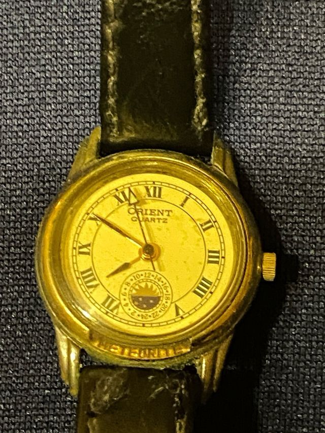 Reloj Orient Clásico Correa Negra