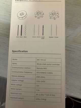 motor para persianas/estores