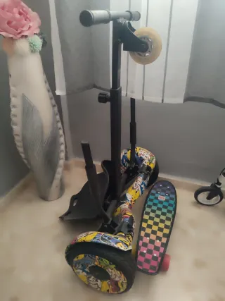 Patinete  niño 5a8 años  Hoverboard de regalo