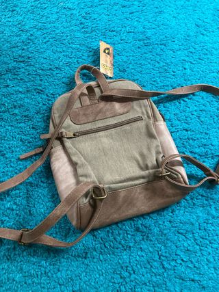 Mochila Lois Beige y Marrón