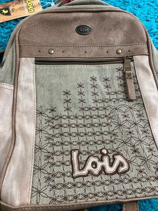 Mochila Lois Beige y Marrón