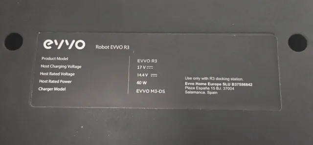 Robot Aspiradora R3 EVVO.