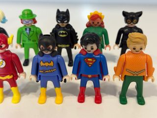 Playmobil DC Kinder Sorpresa Colección Completa