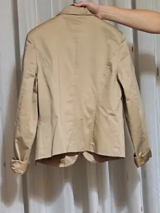 Giacca donna beige
