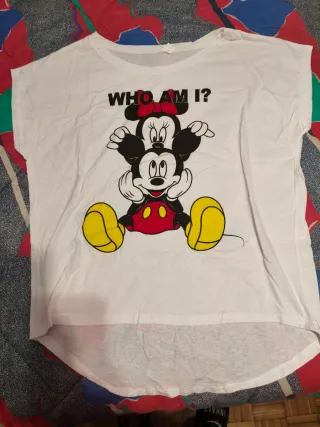 Camiseta Blanca Minnie Mouse