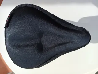 Funda-cojín de gel p/ sillín de bicicleta, ajustab