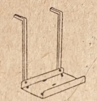 Soporte metálico para ordenador de sobremesa